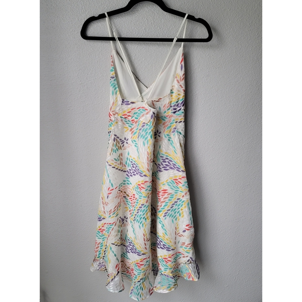 Multicolor Patterned Women's Dress - Picture 5 of 8